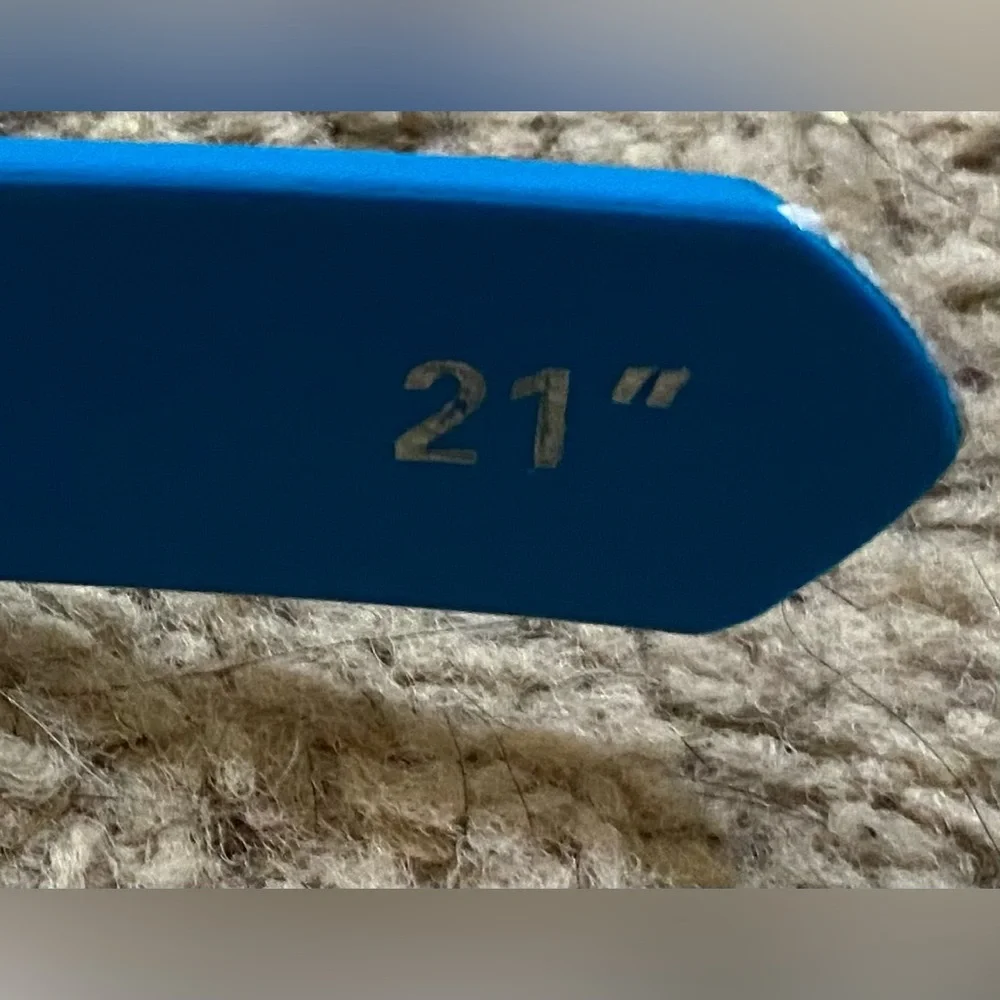 Teal Dig Collar Size 21 inches